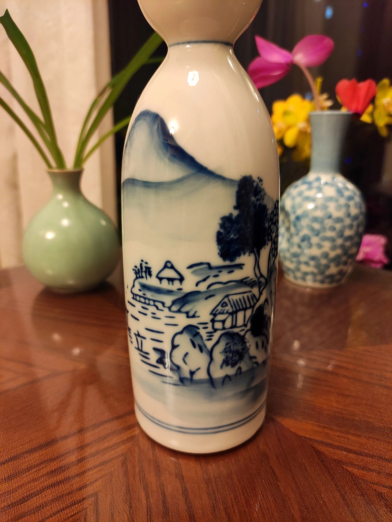 鲜花插花花瓶(摆弄几个小花器，花草从盆里现摘的 )-喵神素材库